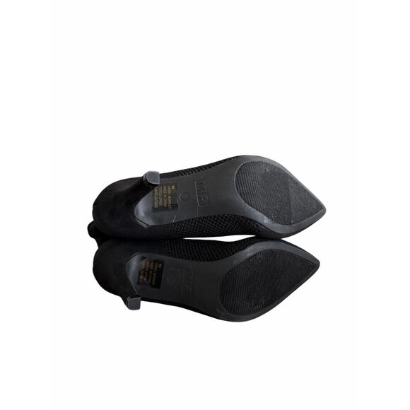 MIA Mckinley Sock Bootie Size 8 Black Pointed Toe Pull On Style NEW - Picture 6 of 6